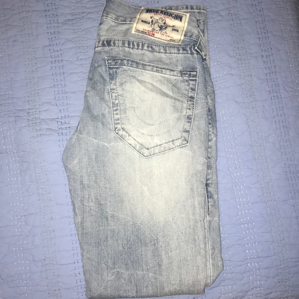 Men true religion jeans slim